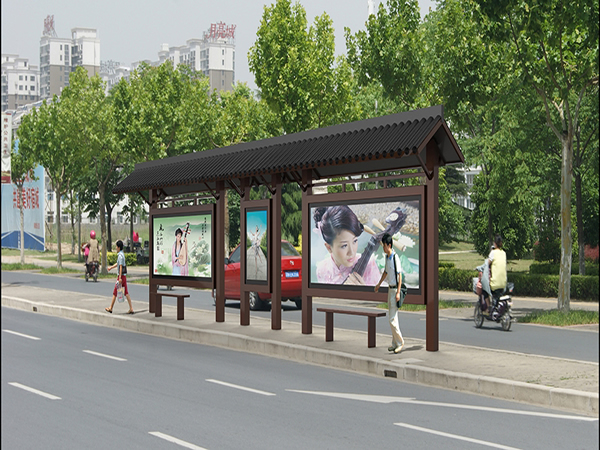 海南不锈钢候车亭